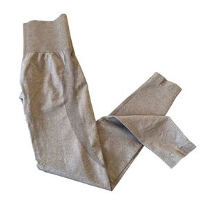 NVGTN Seamless High Waist Leggings Women's‎ Size S Brown Workout Gym Activewear